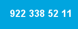 922 338 52 11 922 338 52 11